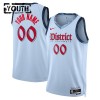 Camiseta Niños NBA Washington Wizards Personalizadas 2024-25 Nike City Edition Azul Swingman Camiseta Niños NBA Washington Wizards Personalizadas 2024-25 Nike City Edition Azul Swingman